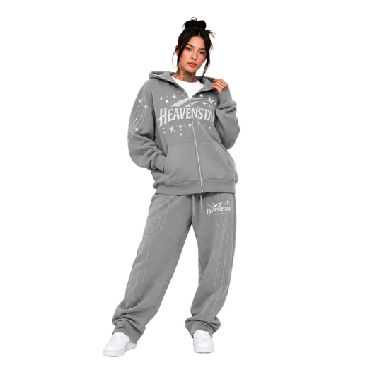 Ashy Gray Galatians Sweatsuit
