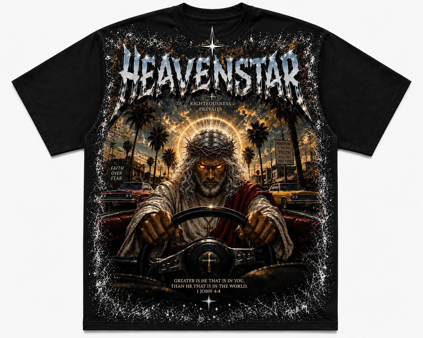 Christ In Control Black