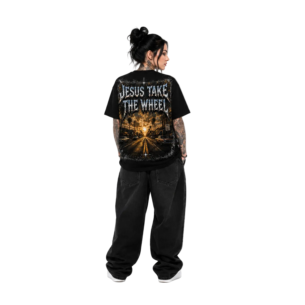 Christ In Control Black