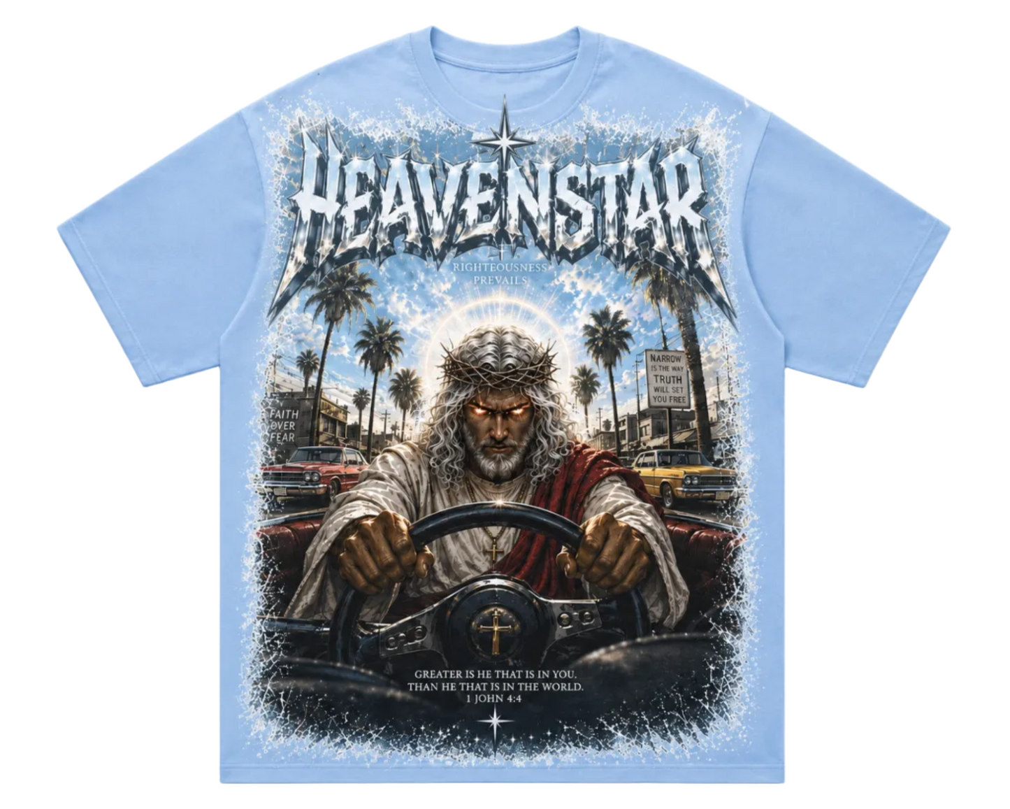 Christ In Control Blue